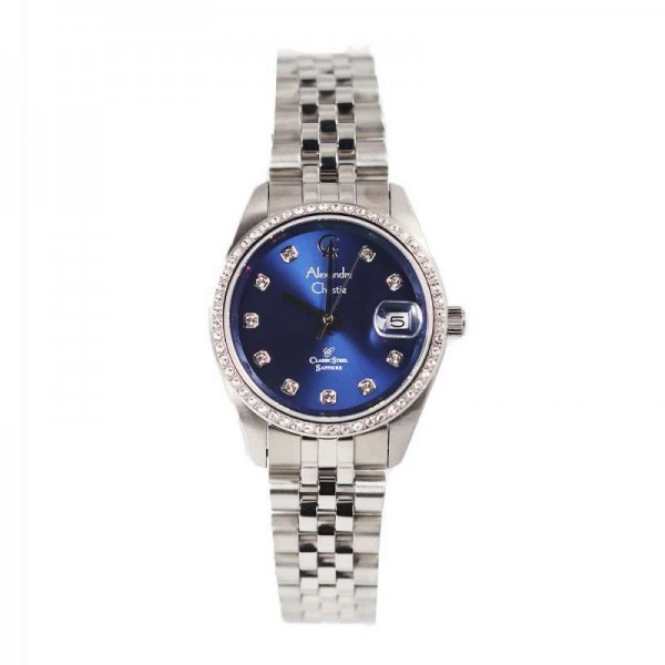 Alexandre christie AC 5012 Silver Blue Lady LDBSSBU Alexandre christie AC 5012 Silver Blue Lady LDBSSBU